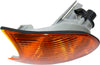 Corner Lamp Left Driver Side For 2000-2001 BMW 3-Series Lens and Housing Amber Lens Replacement 4441507LUQY