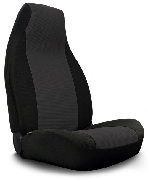 GREY/BLACK 4WDGRANDTEX 2-TONE 13-16 JEEP WRANGLER STANDARD LOW BACK BUCKET