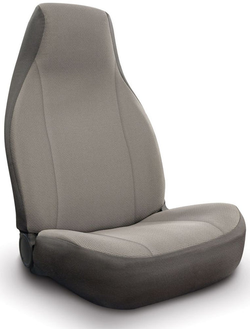 GREY 4WDGRANDTEX SOLID 07-10 JEEP WRANGLER STRAIGHT LOW BACK BUCKET