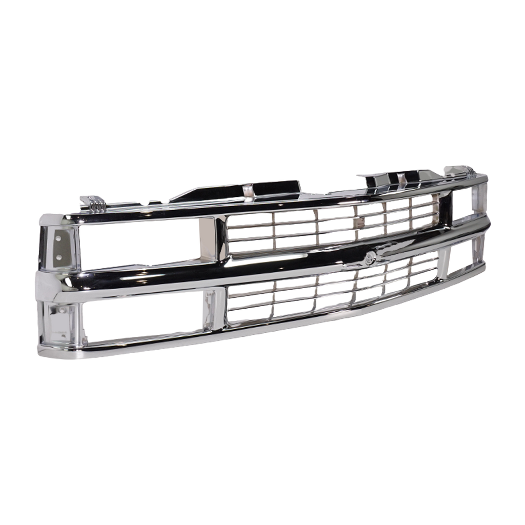 Evan Fischer Grille Assembly Compatible with 1994-1999 Chevrolet K1500, 1995-1999 Tahoe, 1994-1999 C1500 & 1994 Blazer