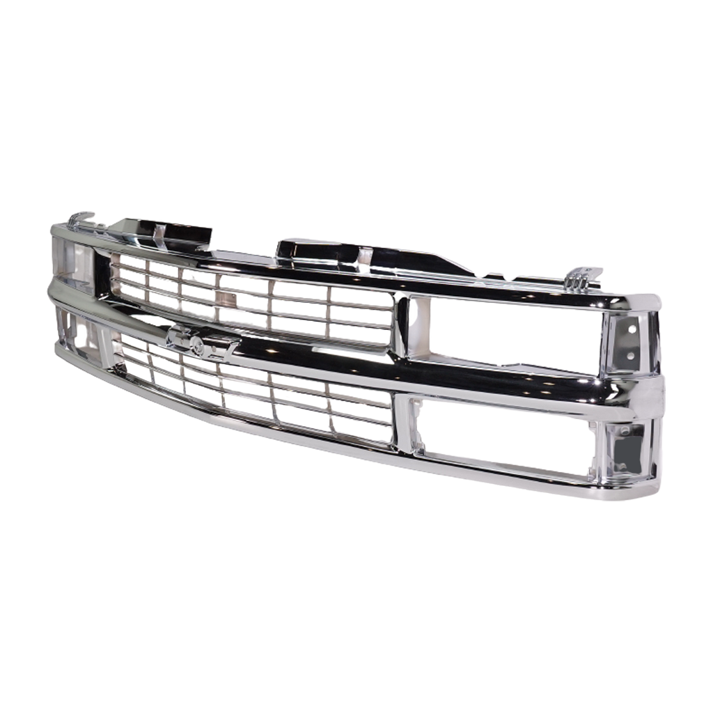 Evan Fischer Grille Assembly Compatible with 1994-1999 Chevrolet K1500, 1995-1999 Tahoe, 1994-1999 C1500 & 1994 Blazer