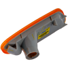 C-CLASS 01-07 FRONT SIDE MARKER LAMP LH, Lens and Housing, Coupe/Sedan/Wagon - CAPA