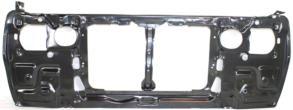 NIS. PICKUP 83-86 RADIATOR SUPPORT, Assembly, Black, Steel