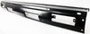 NISSAN PICKUP/PATHFINDER 86-92 FRONT BUMPER, Black, w/Top Pad Holes