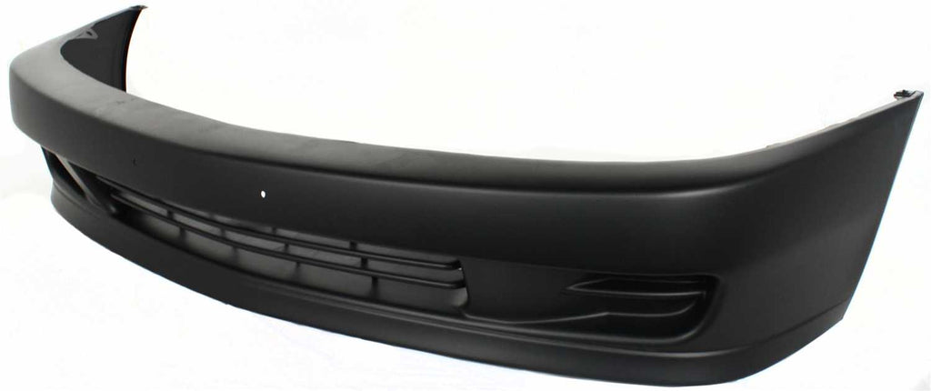 MIRAGE 97-02 FRONT BUMPER COVER, Primed, w/o Fog Light Holes, Sedan
