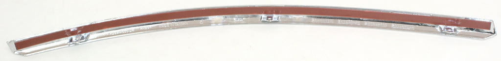 A6/Quattro 05-08/S6 07-08 FRONT BUMPER MOLDING LH, Chrome, Plastic