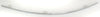 A6/Quattro 05-08/S6 07-08 FRONT BUMPER MOLDING LH, Chrome, Plastic