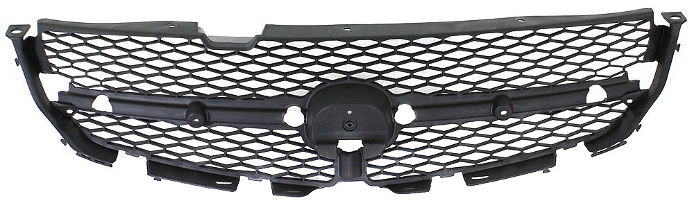 MDX 01-03 GRILLE, Textured Black Shell and Insert, w/o Center Bar
