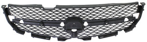 MDX 01-03 GRILLE, Textured Black Shell and Insert, w/o Center Bar