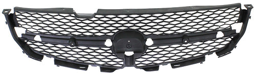 MDX 01-03 GRILLE, Textured Black Shell and Insert, w/o Center Bar