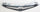 TL 02-03 GRILLE, Chrome Shell/Painted Black Insert, w/ Chrome Center Bar