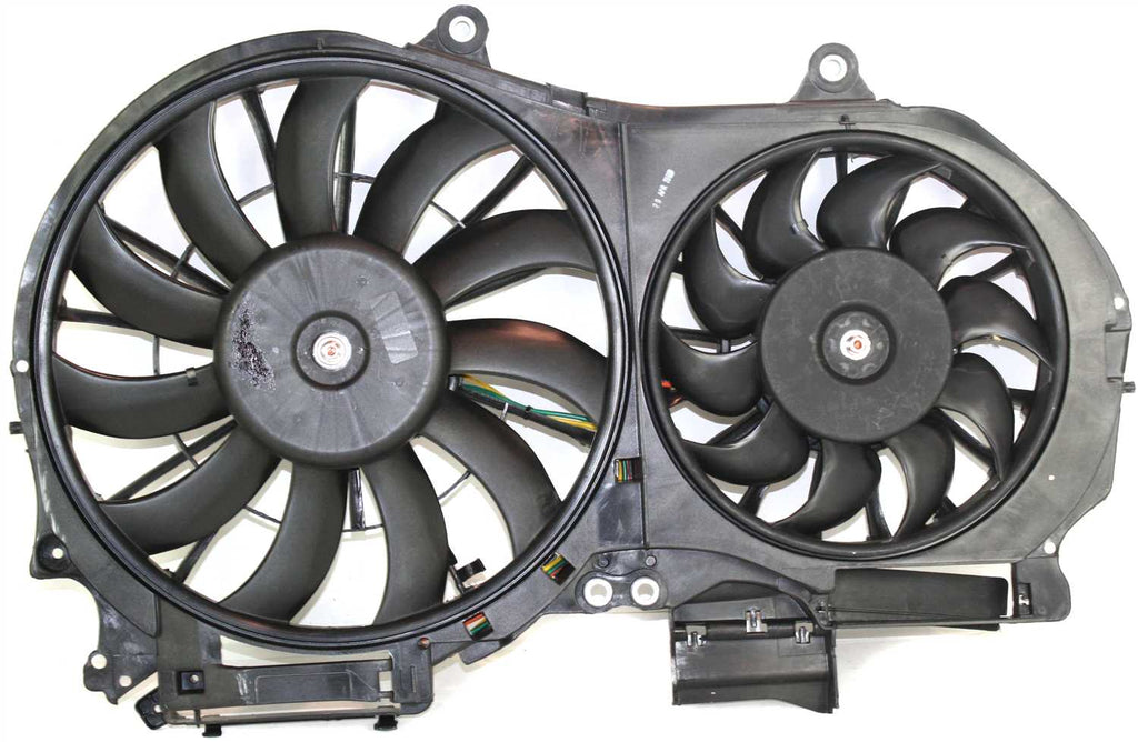 A4 02-06 RADIATOR FAN SHROUD ASSEMBLY, Dual Type, 3.0L