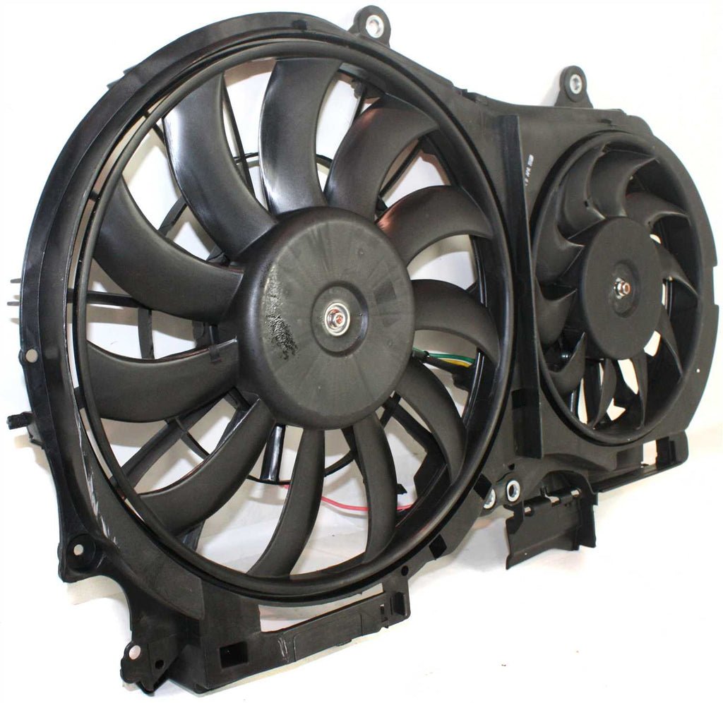 A4 02-06 RADIATOR FAN SHROUD ASSEMBLY, Dual Type, 3.0L