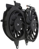 A4/A4 QUATRO 02-09 RADIATOR FAN ASSEMBLY, Dual Fan, 1.8L Eng.