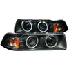 HEADLIGHTS|PROJECTOR G2 W/HALO (CCFL) BLACK