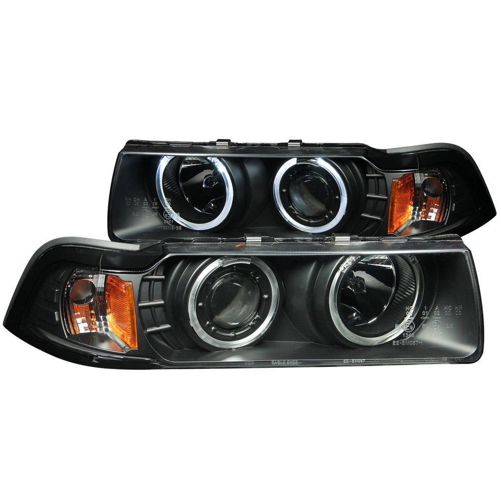 HEADLIGHTS|PROJECTOR G2 W/HALO (CCFL) BLACK