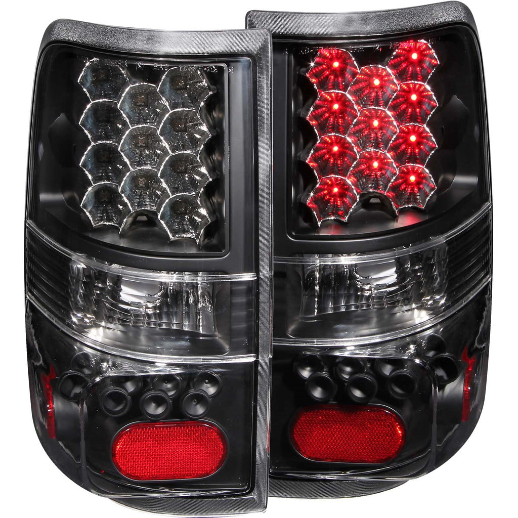 LED TAIL LIGHTS|LED BLACK