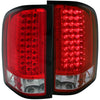 LED TAIL LIGHTS|LED RED/CLEAR