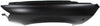 A6 02-04 FRONT FENDER LH, Primed, 2.7L/3.0L Eng, w/ Square S.L. Hole