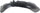 A4 02-05 FRONT FENDER LINER RH, Sedan/Wagon