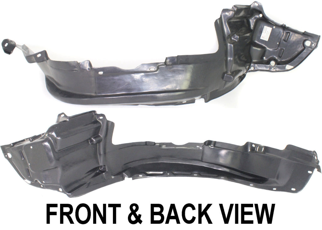 TL 95-96 FRONT FENDER LINER RH, 2.5L Engine