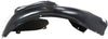 A3 06-13 FRONT FENDER LINER LH, Rear Section
