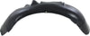 A4 03-06 FRONT FENDER LINER RH, Convertible