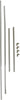 RIGID LOCKSTRIP, CHROME