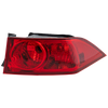 TSX 04-05 TAIL LAMP RH, Outer, Lens and Housing