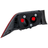 TSX 04-05 TAIL LAMP RH, Outer, Lens and Housing