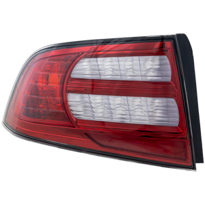 TL 07-08 TAIL LAMP LH, Lens and Housing, Base Model - CAPA