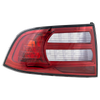 TL 07-08 TAIL LAMP LH, Lens and Housing, Base Model - CAPA