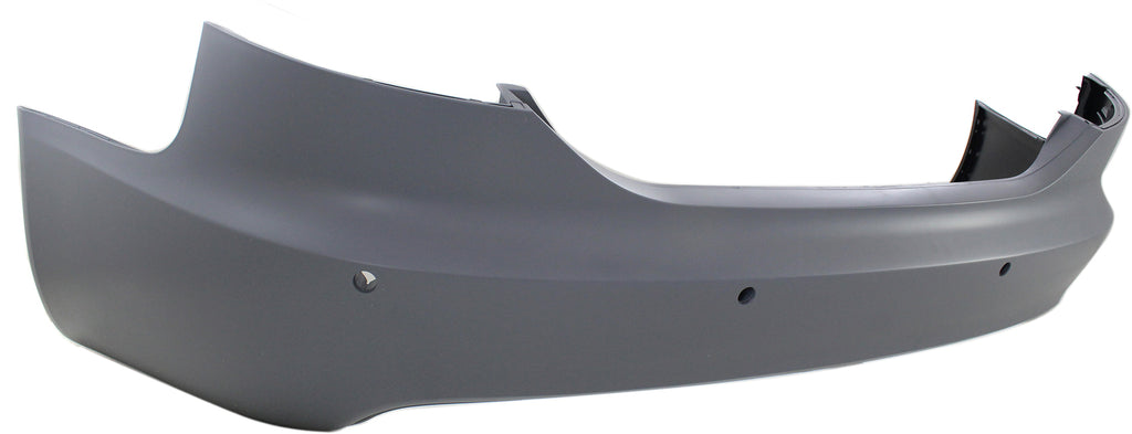 A6 06-08/A6 QUATTRO 05-08 REAR BUMPER COVER, Primed, w/ Parking Aid Sensor Holes, Sedan