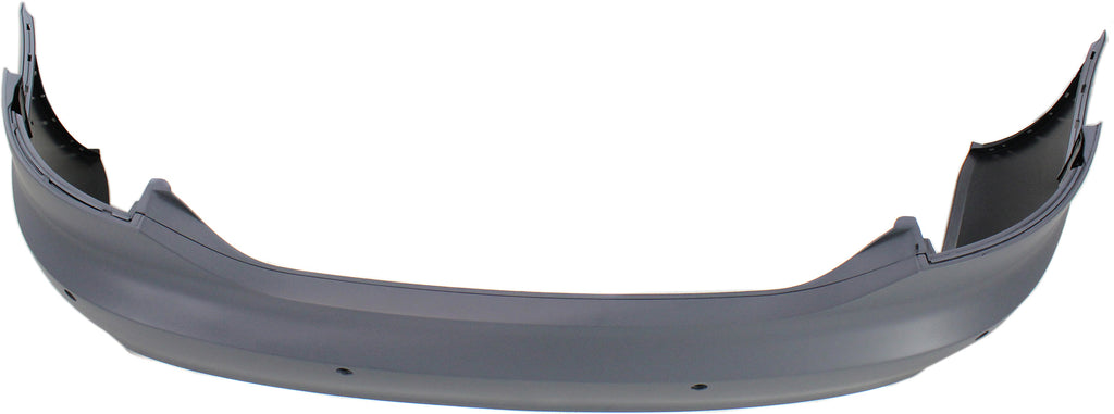 A6 06-08/A6 QUATTRO 05-08 REAR BUMPER COVER, Primed, w/ Parking Aid Sensor Holes, Sedan