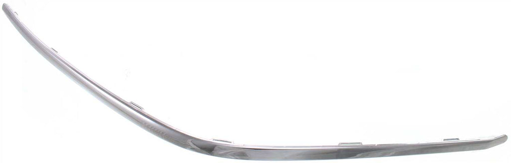 745LI 02-05 FRONT BUMPER MOLDING LH, Outer Cover, Plastic, Chrome