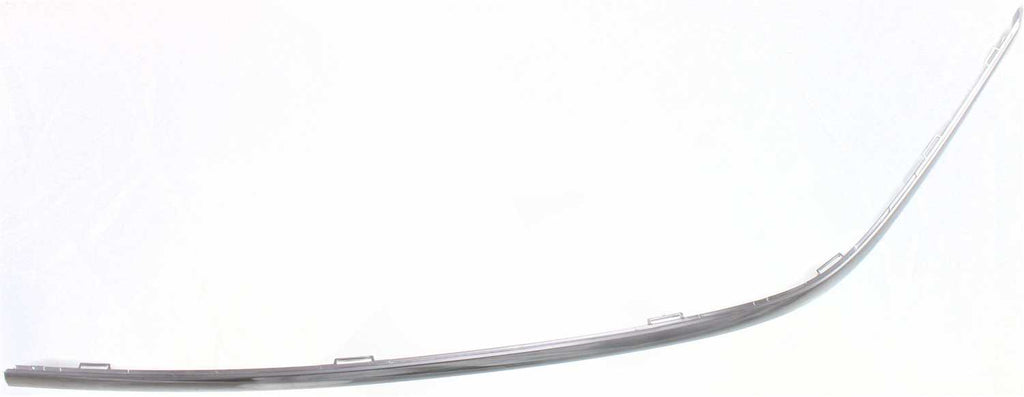 745LI 02-05 FRONT BUMPER MOLDING LH, Outer Cover, Plastic, Chrome