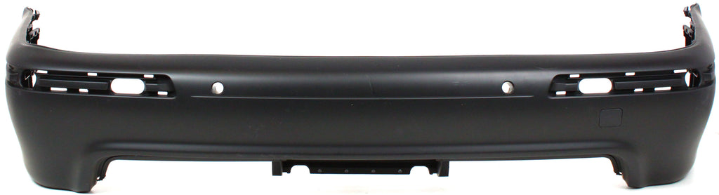 M5 00-03 REAR BUMPER COVER, Primed, w/ Center Bracket, w/ Molding Holes and Park Distance Control Sensor Holes