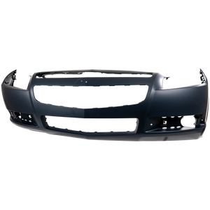 MALIBU 08-12 FRONT BUMPER COVER, Primed, w/ Fog Light Holes