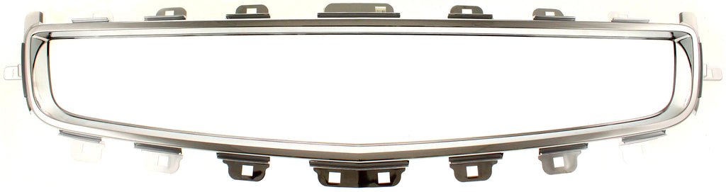 MALIBU 08-12 GRILLE MOLDING, Center Grille, Chrome - CAPA