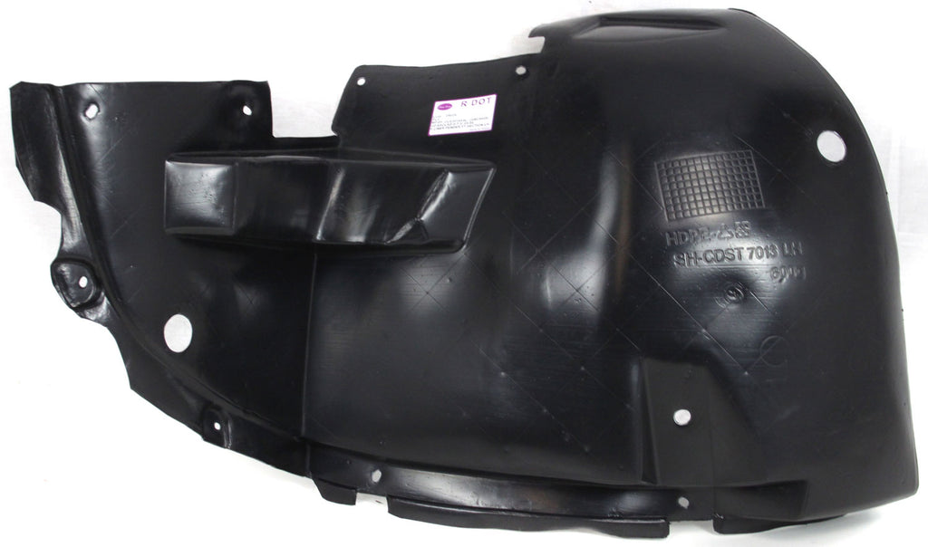 STS 06-09 FRONT FENDER LINER LH, Front Bumper Cover Extension, V Model