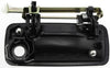 TOWN AND COUNTRY 92-95 FRONT EXTERIOR DOOR HANDLE LH, Textured Black, w/ Keyhole, Plastic