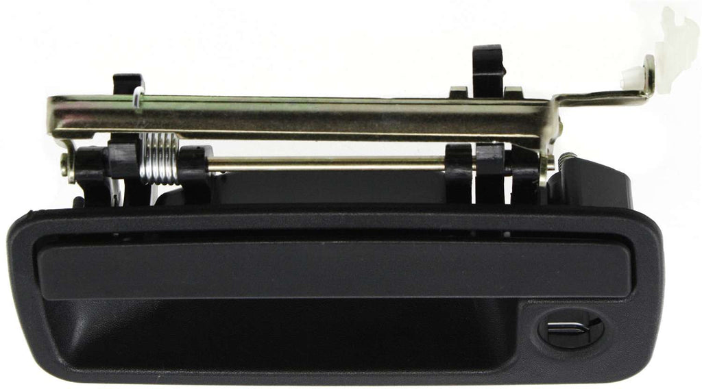 TOWN AND COUNTRY 92-95 FRONT EXTERIOR DOOR HANDLE LH, Textured Black, w/ Keyhole, Plastic