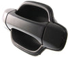 CANYON/COLORADO 04-12 FRONT EXTERIOR DOOR HANDLE RH, Smooth Black, w/o Keyhole, Plastic
