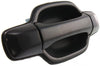 CANYON/COLORADO 04-12 FRONT EXTERIOR DOOR HANDLE RH, Smooth Black, w/o Keyhole, Plastic