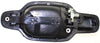CANYON/COLORADO 04-12 FRONT EXTERIOR DOOR HANDLE RH, Smooth Black, w/o Keyhole, Plastic