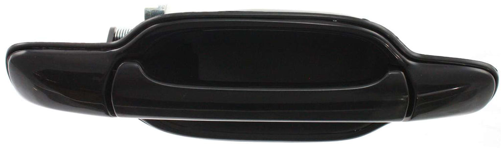 CANYON/COLORADO 04-12 FRONT EXTERIOR DOOR HANDLE RH, Smooth Black, w/o Keyhole, Plastic