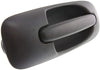 TOWN AND COUNTRY 01-07 REAR EXTERIOR DOOR HANDLE RH, Sliding Door, Textured Black, w/o Keyhole