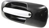 TOWN AND COUNTRY 01-07 REAR EXTERIOR DOOR HANDLE RH, Sliding Door, Chr Lvr+Smth Blk Hsg, w/o Hole