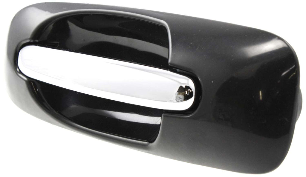 TOWN AND COUNTRY 01-07 REAR EXTERIOR DOOR HANDLE RH, Sliding Door, Chr Lvr+Smth Blk Hsg, w/o Hole