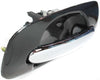 TOWN AND COUNTRY 01-07 REAR EXTERIOR DOOR HANDLE LH, Sliding Door, Chr Lvr+Smth Blk Hsg, w/o Hole